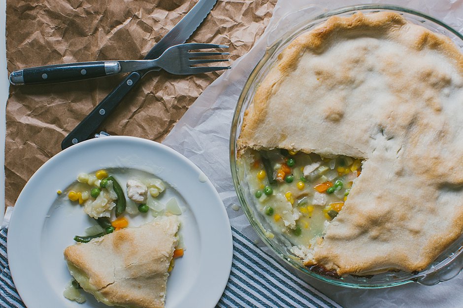 Recipe: Lightened Chicken Pot Pie » The Lovely Little Things
