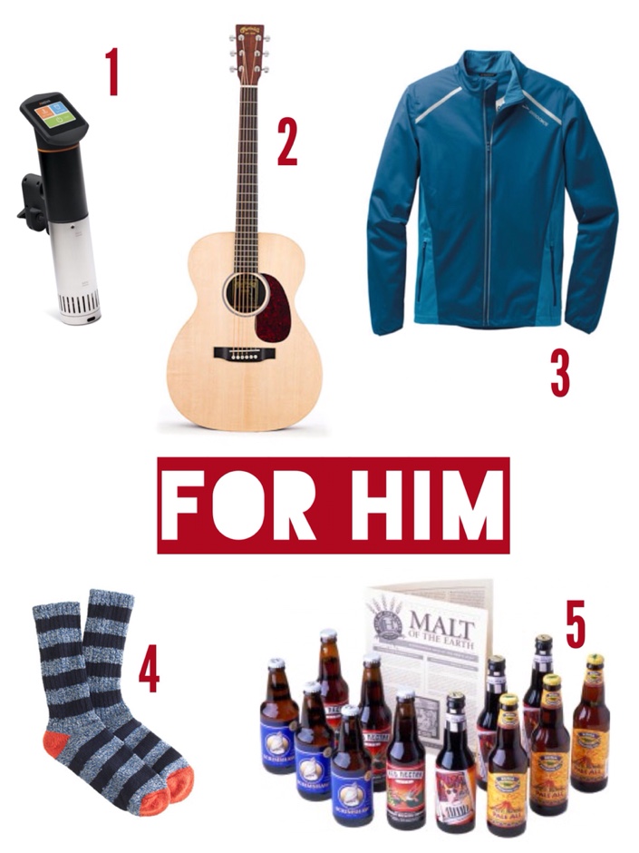2014 holiday gift guide for him