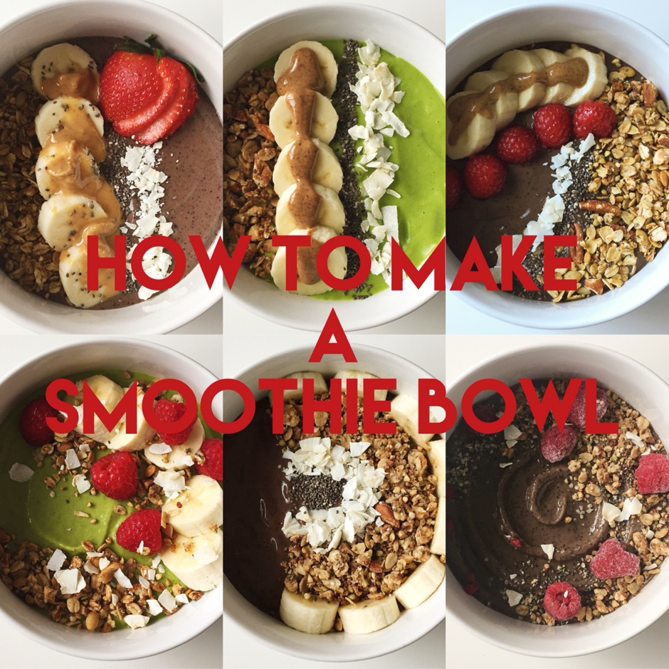 How to make a smoothie bowl » The Lovely Little Things