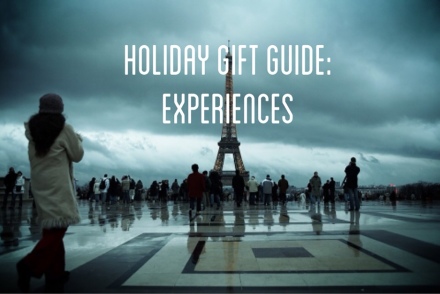 2014 holiday gift guide experiences