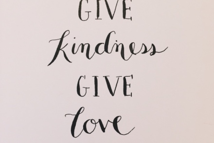 give kindness give love